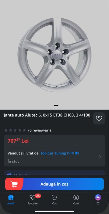 Jante Volvo r18 Alutec