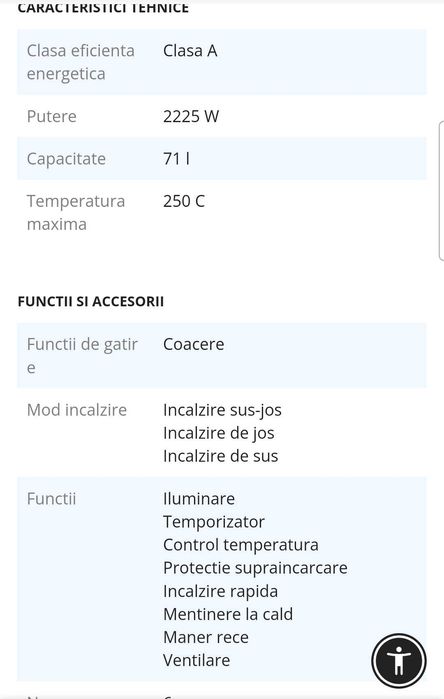 Pachet HAUSBERG Cuptor electric Incorporabil HB8053 Plita HB555