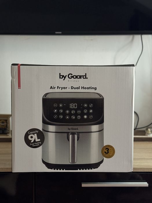 Air Fryer SIGILAT de 9L cu dubla incalzire