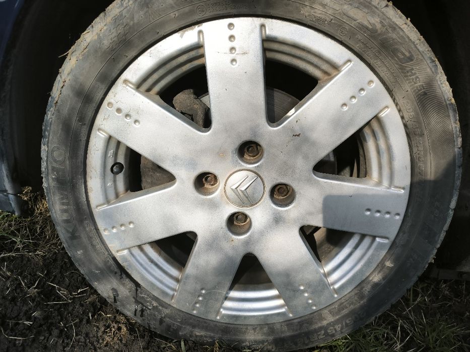 Продавам Джанти с гуми 4*108*16 ситроен