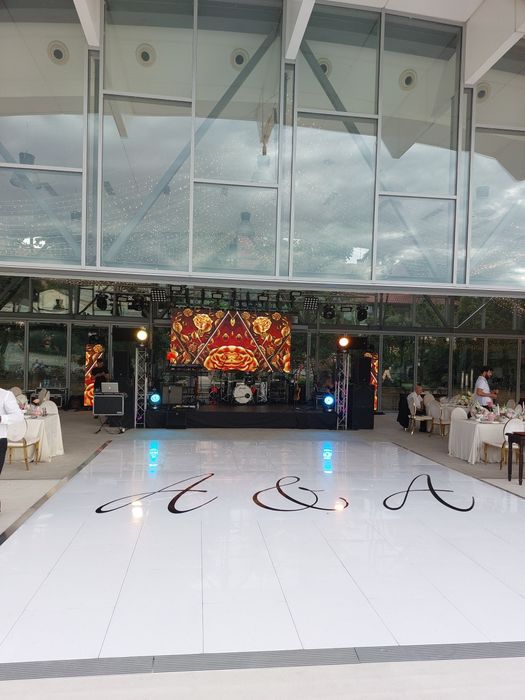 Ring de dans evenimente, Ring de dans led, Litere volumetrice