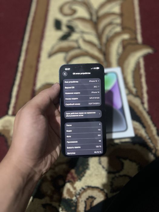 Iphone 14 holati ideal tiniq radnoy