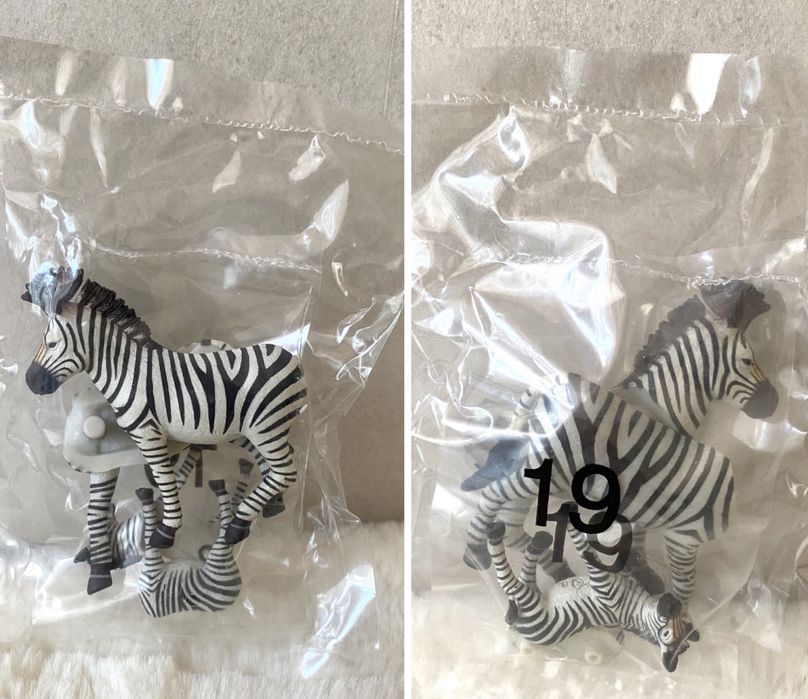 Конструктор фигурки зебры