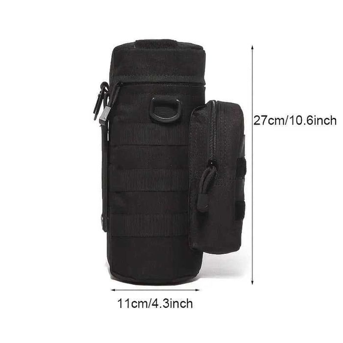 Мъжка чанта с дръжка в два цвята- за бутилка с вода, телефон, портмоне