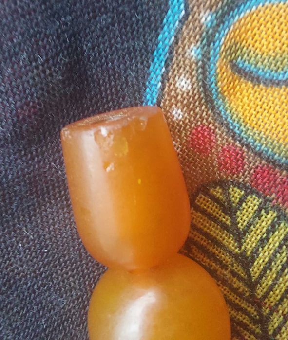 Бусы медовый янтарь. Янтарные СССР