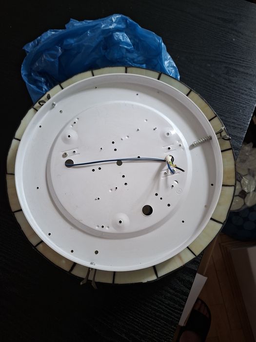 Plafonieră cu abajur din sticlă vitrată Tiffany 2xE27/60W/230V Rabalux