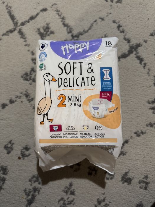 Scutece Happy Bella nr 2, 18 bc