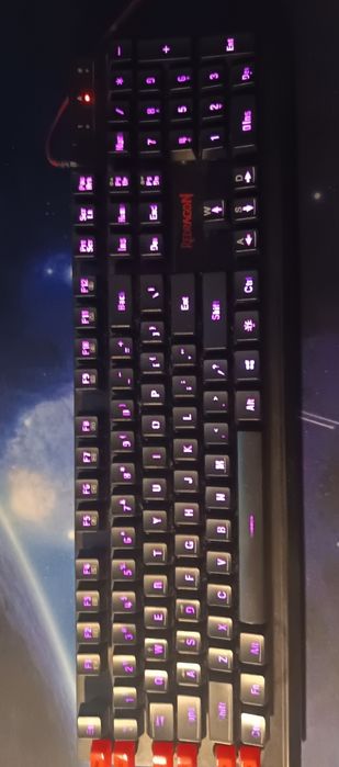 RedDragon Tastatura Membrana RGB