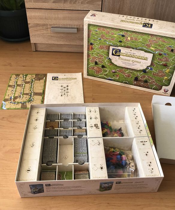 Настолна игра Каркасон - Голяма Кутия 3.0 (12 в 1 - българско издание)