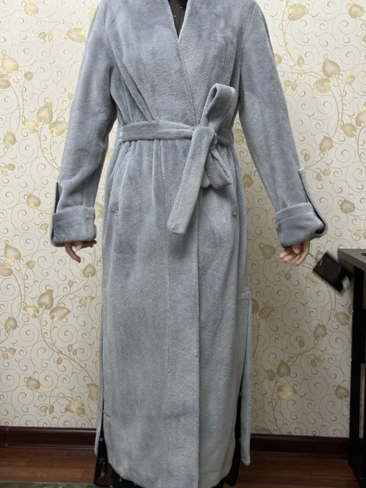 Синий пальто,эксклюзив.