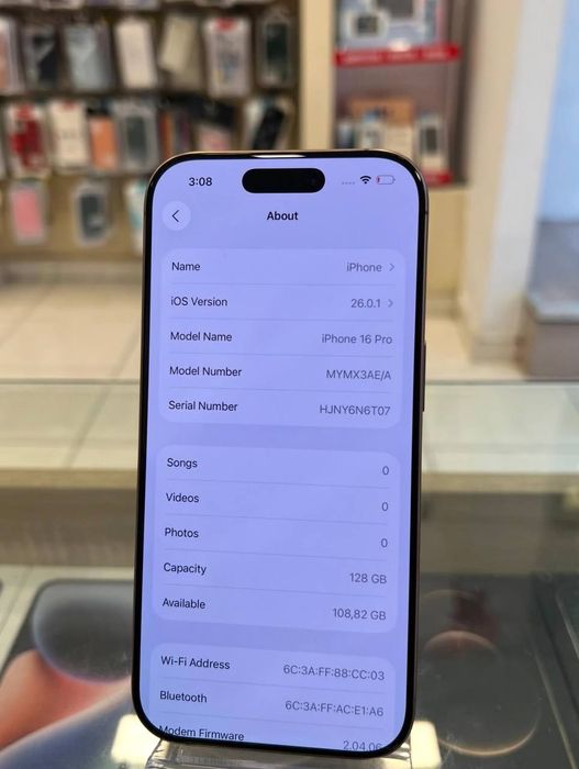 Iphone 16pro gold
