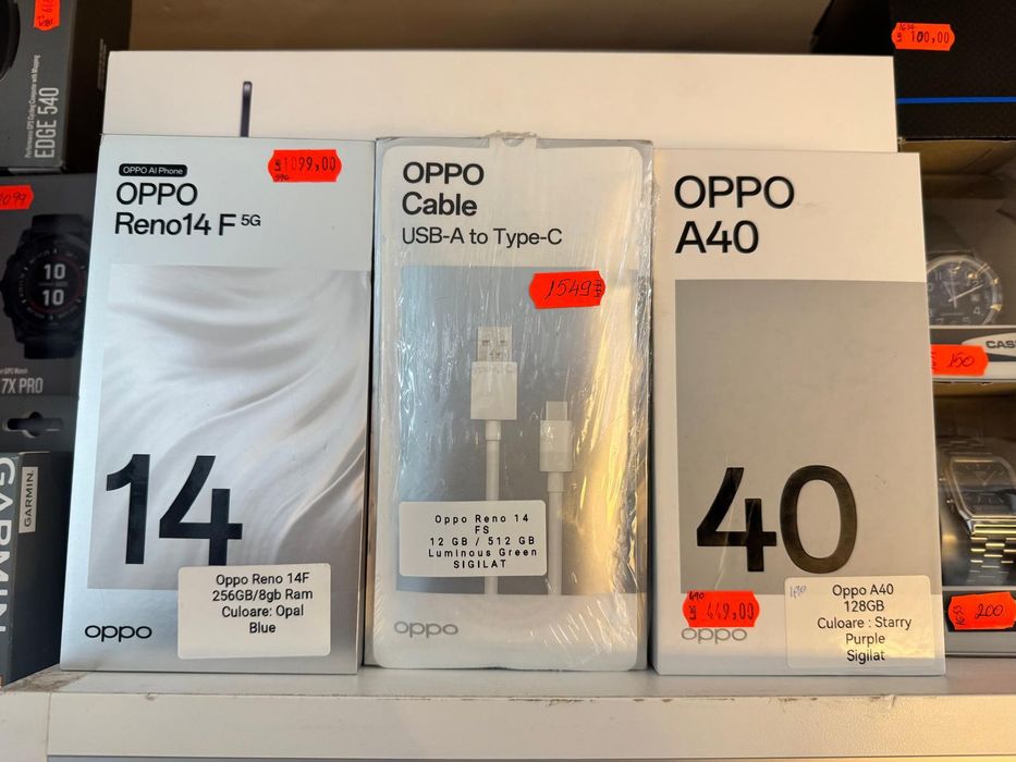 Oppo, Noi și Sigilate!