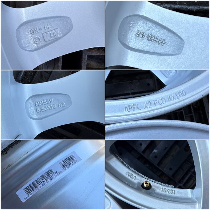 4бр.Алуминиеви джанти 16 4x100-Hyundai Bayon,i10,i20,Kia,Toyota,Suzuki
