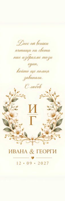 Свадбено платно-пътека