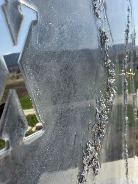 Ceas din rasina epoxidica de 70 cm