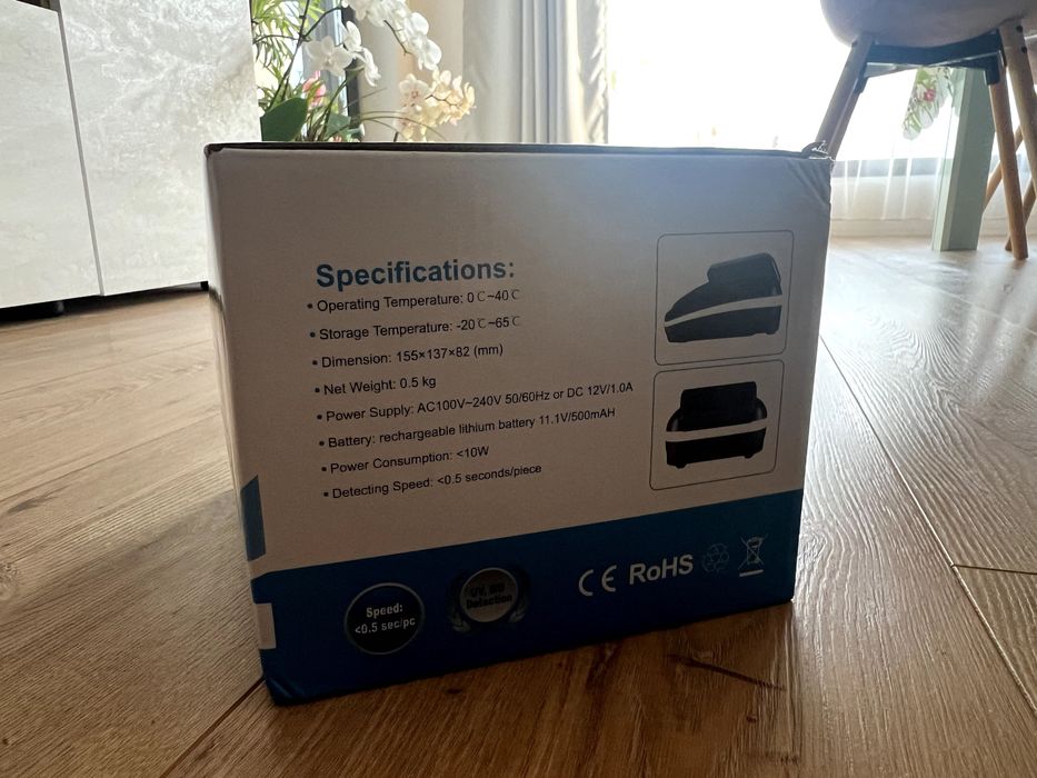 Детектор за фалшиви банкноти AL-130A (+ Батерия, firmware версия U303)