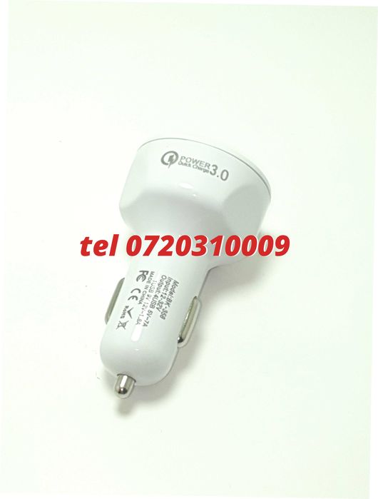Superfastcharge Incarcator Auto Cu Patru Porturi Usb Partycharge