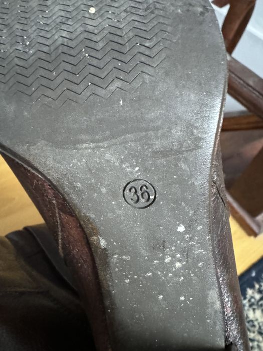 Cizme pentru femei, din piele, marimea 36