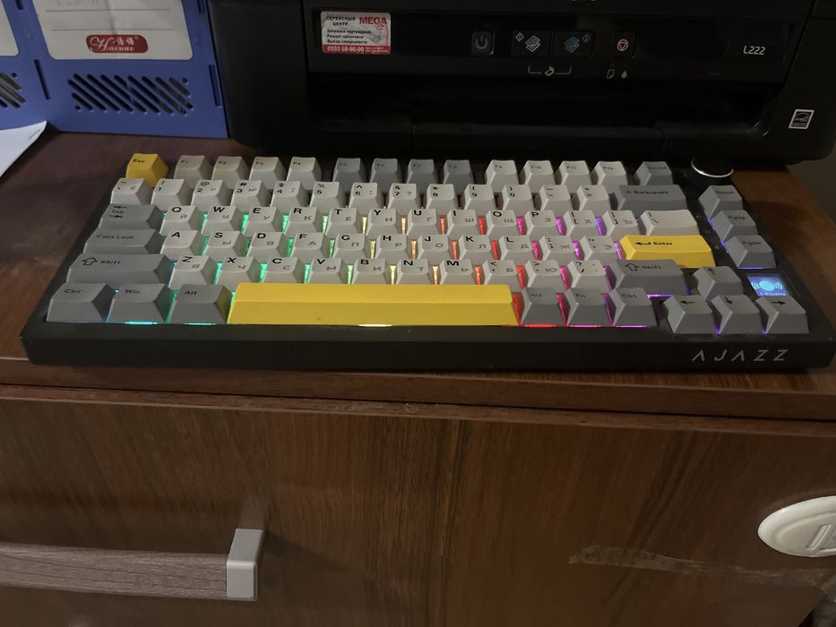Ajazz ak820 pro свитчи flying fish