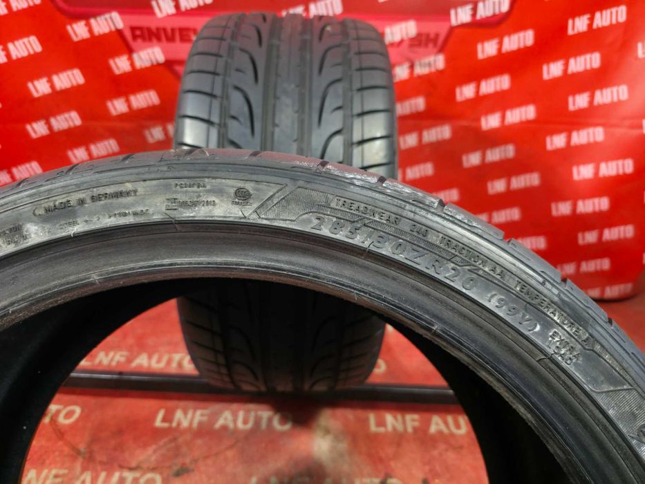 Anvelope de VARA - 285/30/20 - DUNLOP - CA NOI - DOT 2022 !