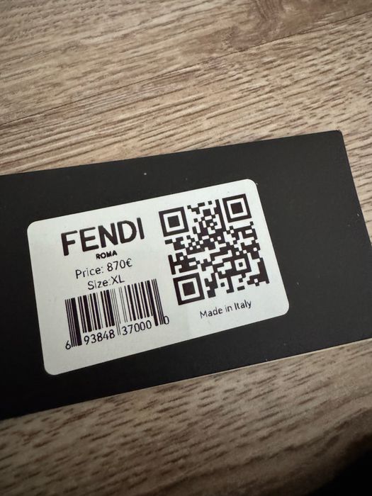 Fendi-Оригинален мъжки чисто нов сет Л размер