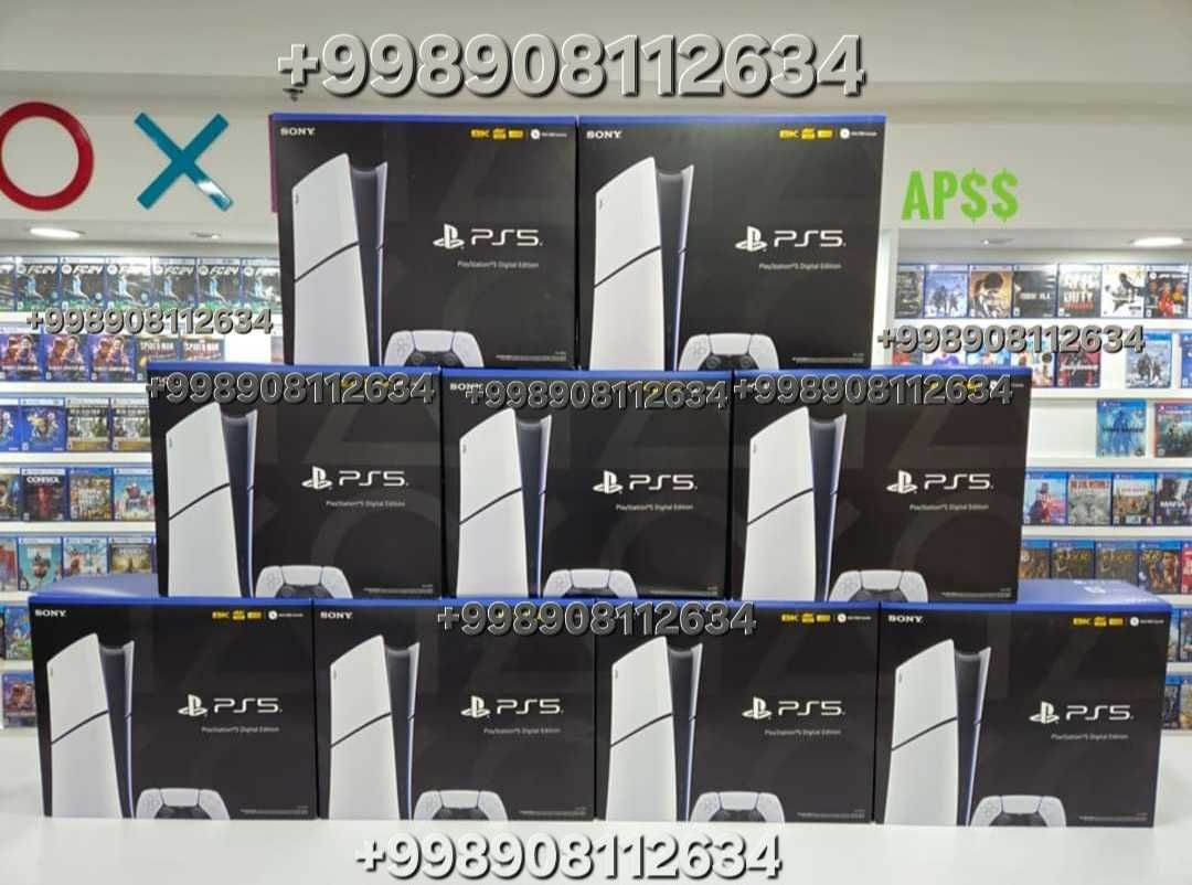 Playstation 5 PS5 Slim 1TB NEW оптом топ с играми: 500 у.е. - Приставки ...