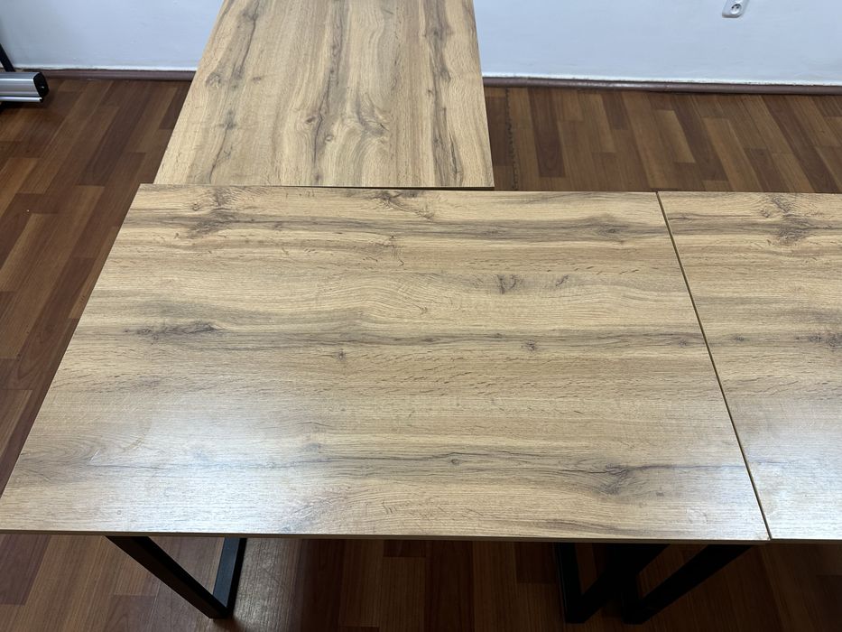 Стол и стеллаж угловой