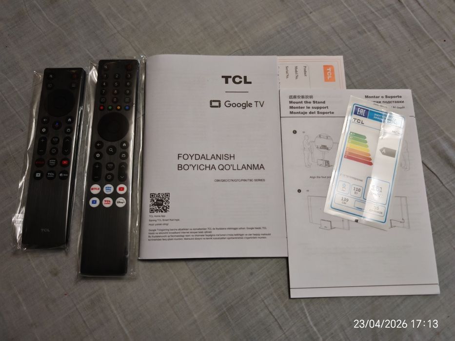 TCL 55C6K и TCL 55C7K Premium QD-Mini LED 144 Гц