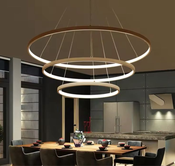 Модерен полилей с 4 ринга.