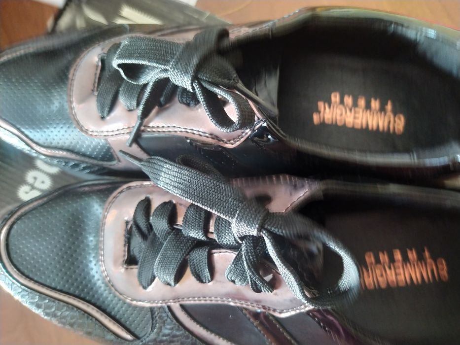 Кожанный  красовки