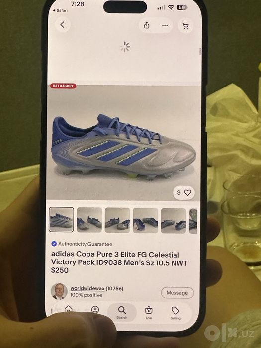 Оригинальныа бутсы Copa adidas