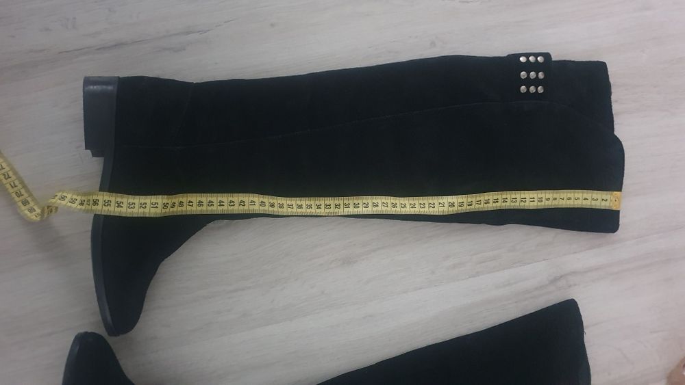 Cizme piele întoarsă