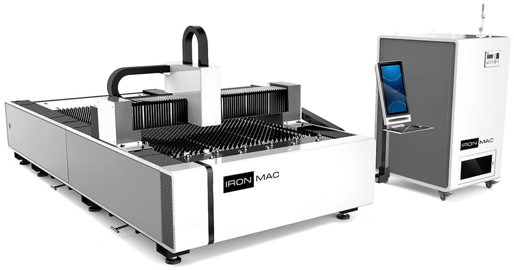 Лазерный станок для резки металла IRONMAC 1500