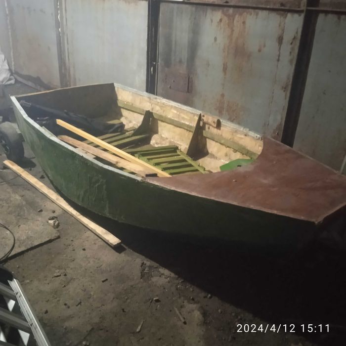 Каркасная самодельная лодка