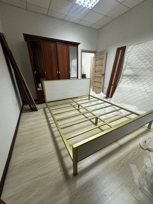 Двухспальная кровать, кровать, диван, krovat loft uslubidagi mebellar