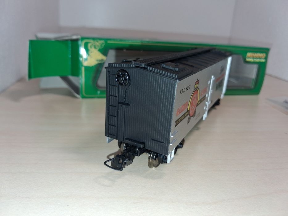 Vagon acoperit mehano trenulet electric scara H0