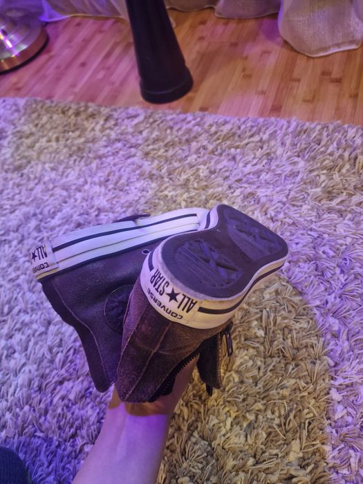 Converse piele întoarsă 36