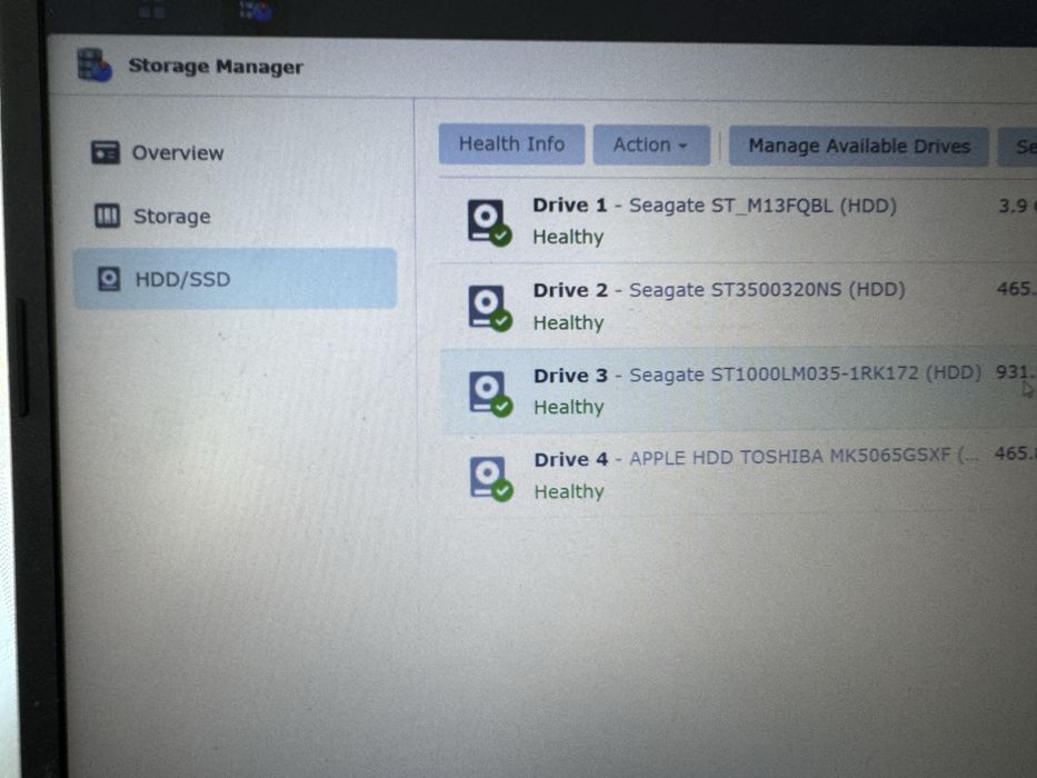 Synology DS416j NAS 4 bay