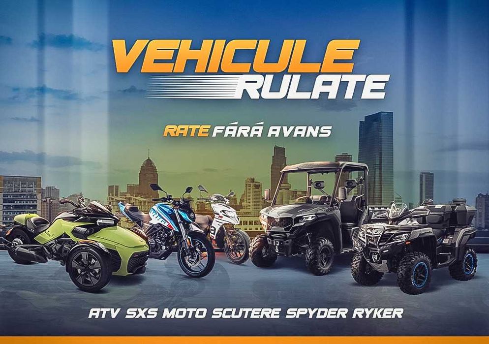 VEHICULE RULATE (CFMOTO,KTM,Husqvarna,GasGas,Can-am,Silence)