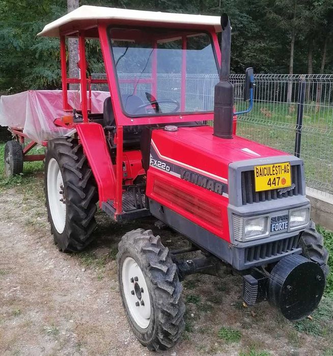 Ofertă! Tractor Yanmar FX22D cu cabină/cauciucuri spate noi