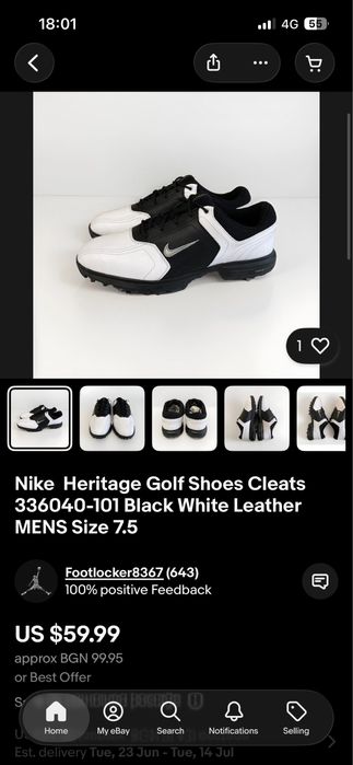 Обувки за Голф /Nike Golf