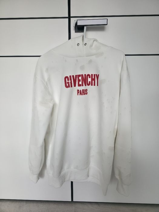 худи Givenchy белый