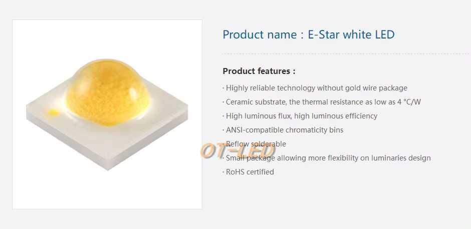 Светодиод LED 3W