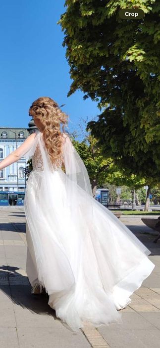 Италианска булчинска рокля Daria Karlozi XS/S