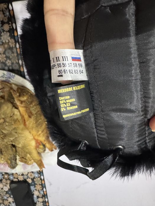 Шапка норка новая