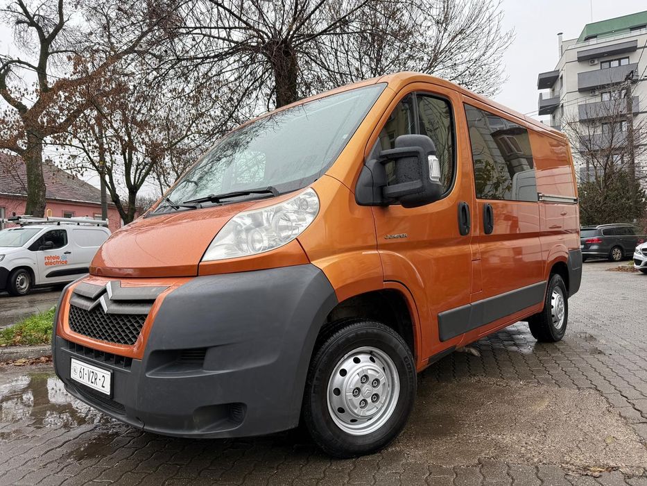 Citroen Jumper mod 2010 Mixt 7 persoane și marfa , clima,120 cp!