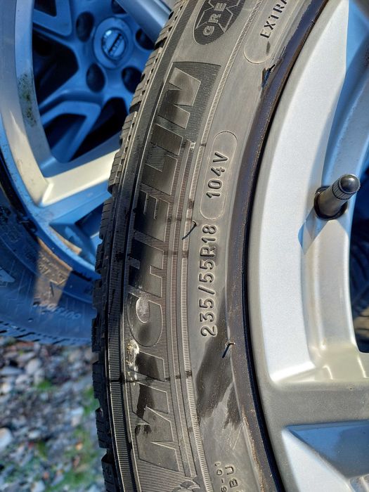 Set 4 anvelpe Michelin pilot alpin 235 55 r18 ci11