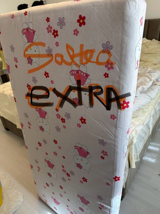 Patut / țarc pliabil Noriel + saltea extra, asternut si pături