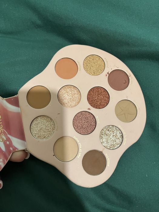 Палетка теней essence mermaid б/у