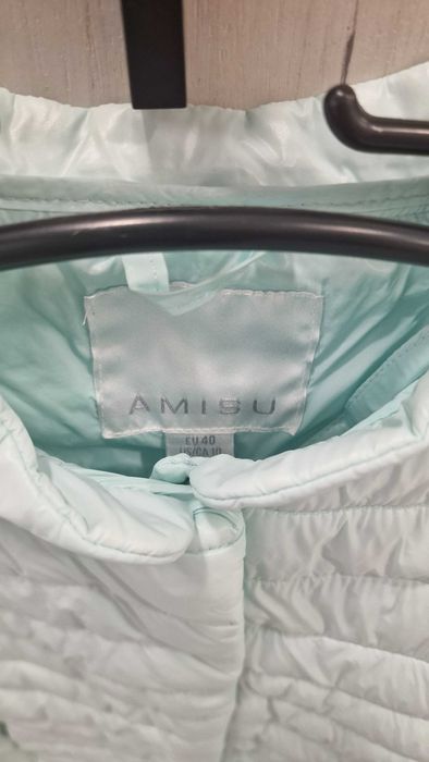 S/M  AMISU Дамско яке цвят мента